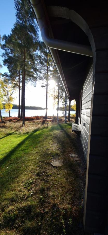 Lakeside Log Cabin Fraemby Udde Falun Dış mekan fotoğraf