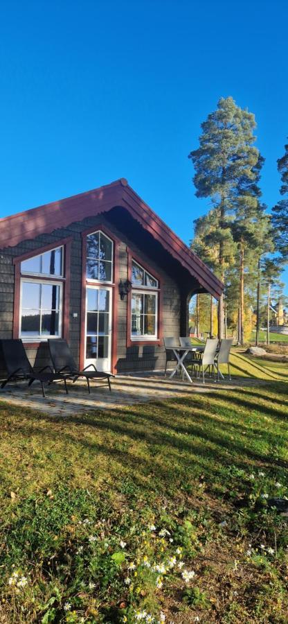 Lakeside Log Cabin Fraemby Udde Falun Dış mekan fotoğraf