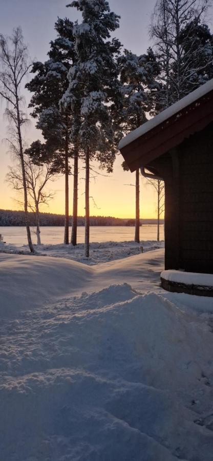 Lakeside Log Cabin Fraemby Udde Falun Dış mekan fotoğraf